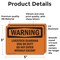 Signmission Livestock Guardian Dog On Duty Do Not Enter OSHA Warning Sign, Vinyl Decal, 5in W x 3.5in L, 2PK OS-2PACK-WS-D-35-L-12233 - alternate 6